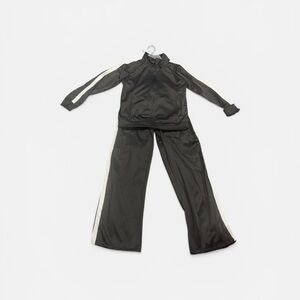 Girls Size 14/16 Pro Player Tracksuit Jacket & Pants Pink w/ White Stripes NEW